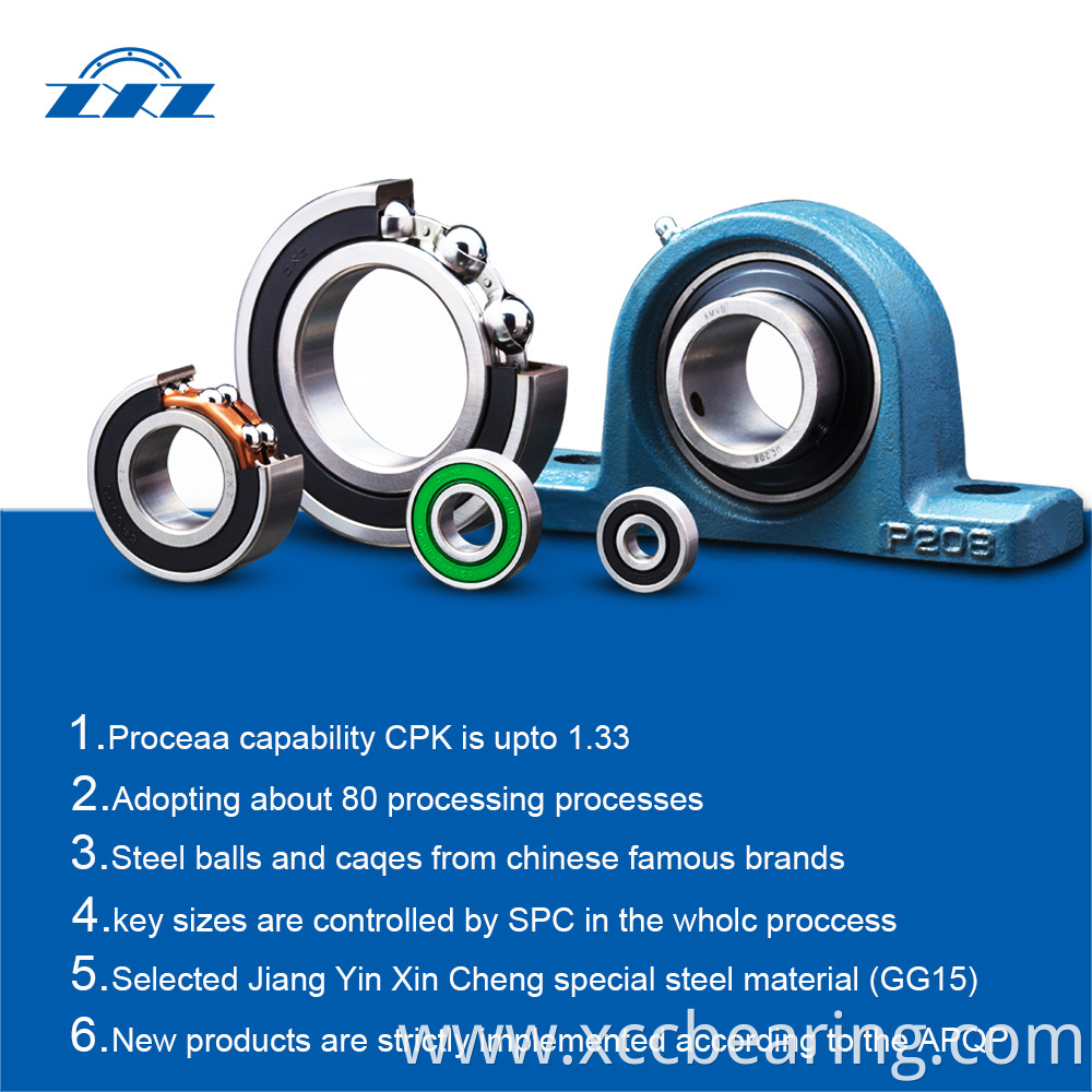 Motor Bearings Low Friction Ball Bearings